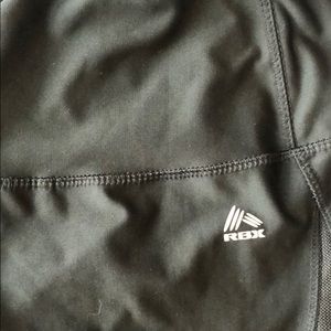 Reebok mesh insert capris
